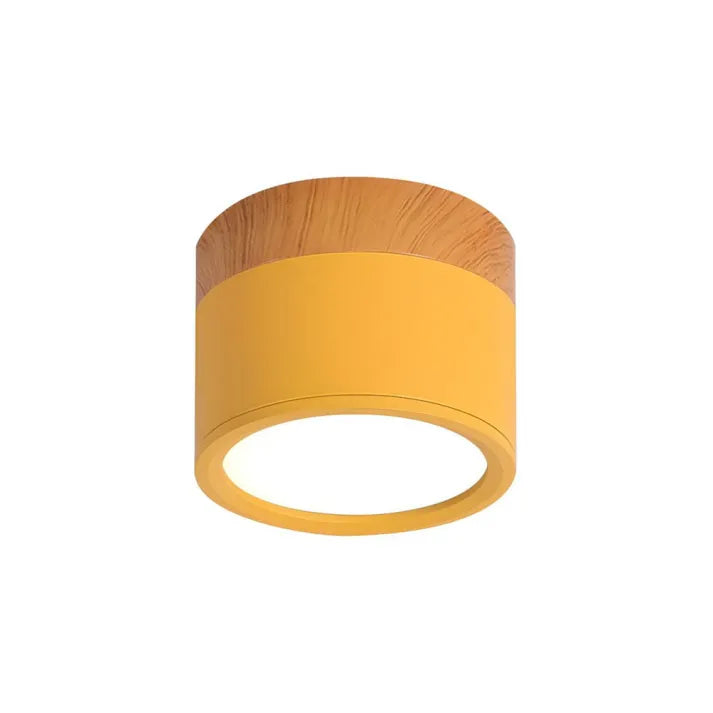 Virel Nordic LED Ceiling Light Minimalist Cylindrical Fixture | Snurv