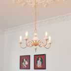 Novae Sleek Iron and Glass Pendant Light for Modern Bedrooms | Snurv