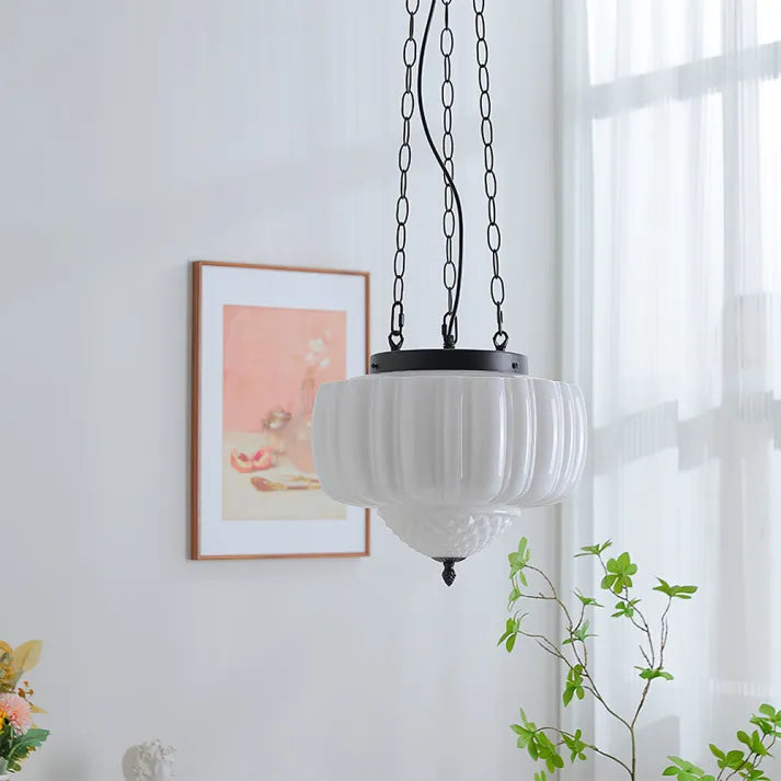 Lunara Contemporary Glass and Steel Pendant Light for Modern Interiors | Snurv
