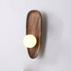 Verdara Wood Wall Lamp With Natural Warm Glow For Cozy Ambience | Snurv