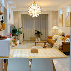 Calyra Capiz Pendel Lys Håndlavet Naturlig Hængende Skaller Lampe | Snurv