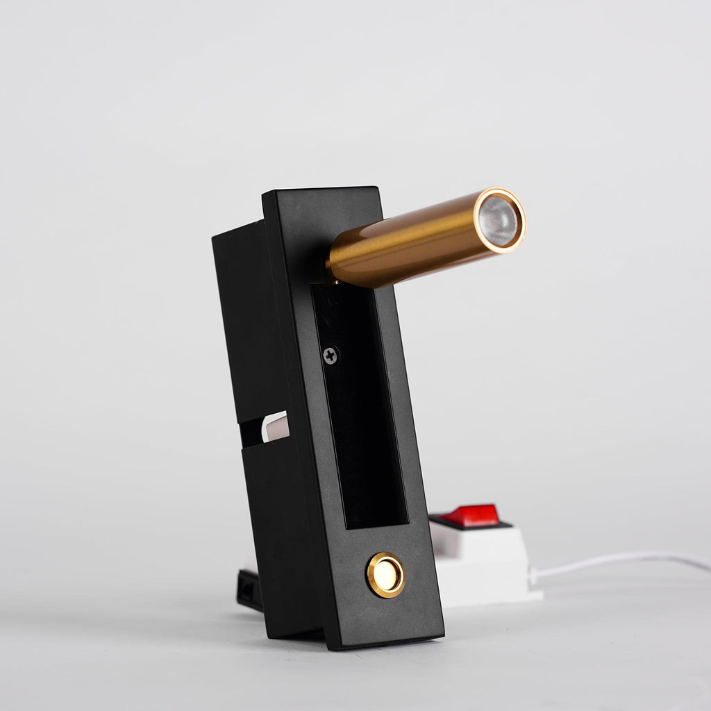 Astrae Flush Mount Bedside Wall Light For Reading And Warmth | Snurv