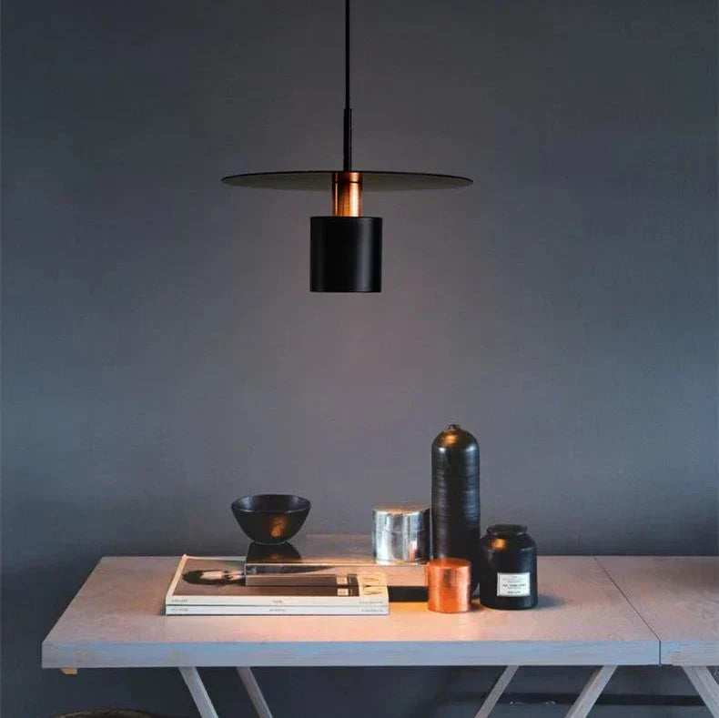 Lumenara Linear Pendant Lamp Minimalist Sleek Contemporary Ceiling Light | Snurv