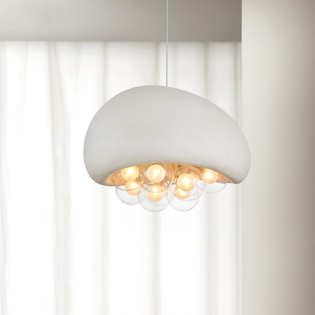 Elara Bubble Pendant Light With Sphere Cluster Design | Snurv