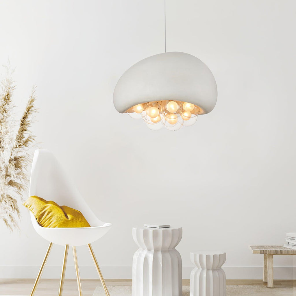 Elara Bubble Pendant Light With Sphere Cluster Design | Snurv