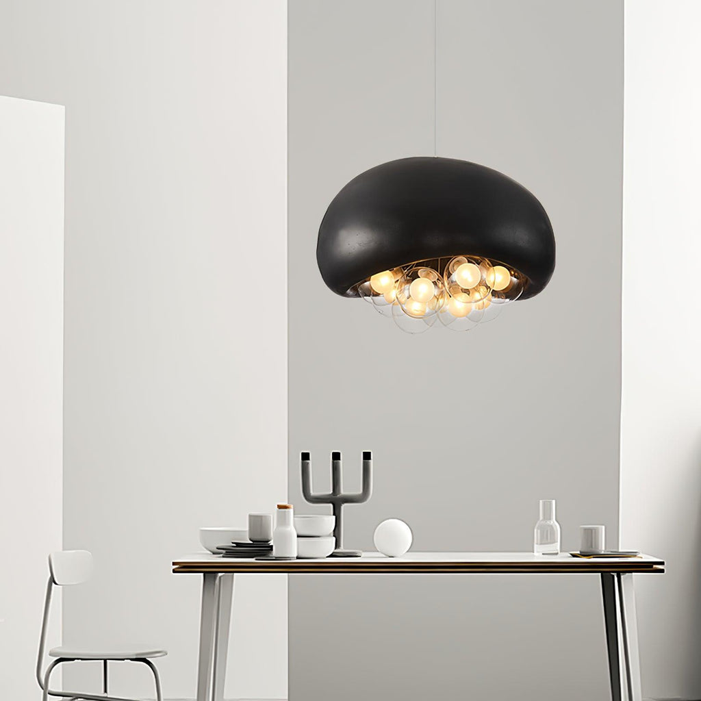 Elara Bubble Pendant Light With Sphere Cluster Design | Snurv