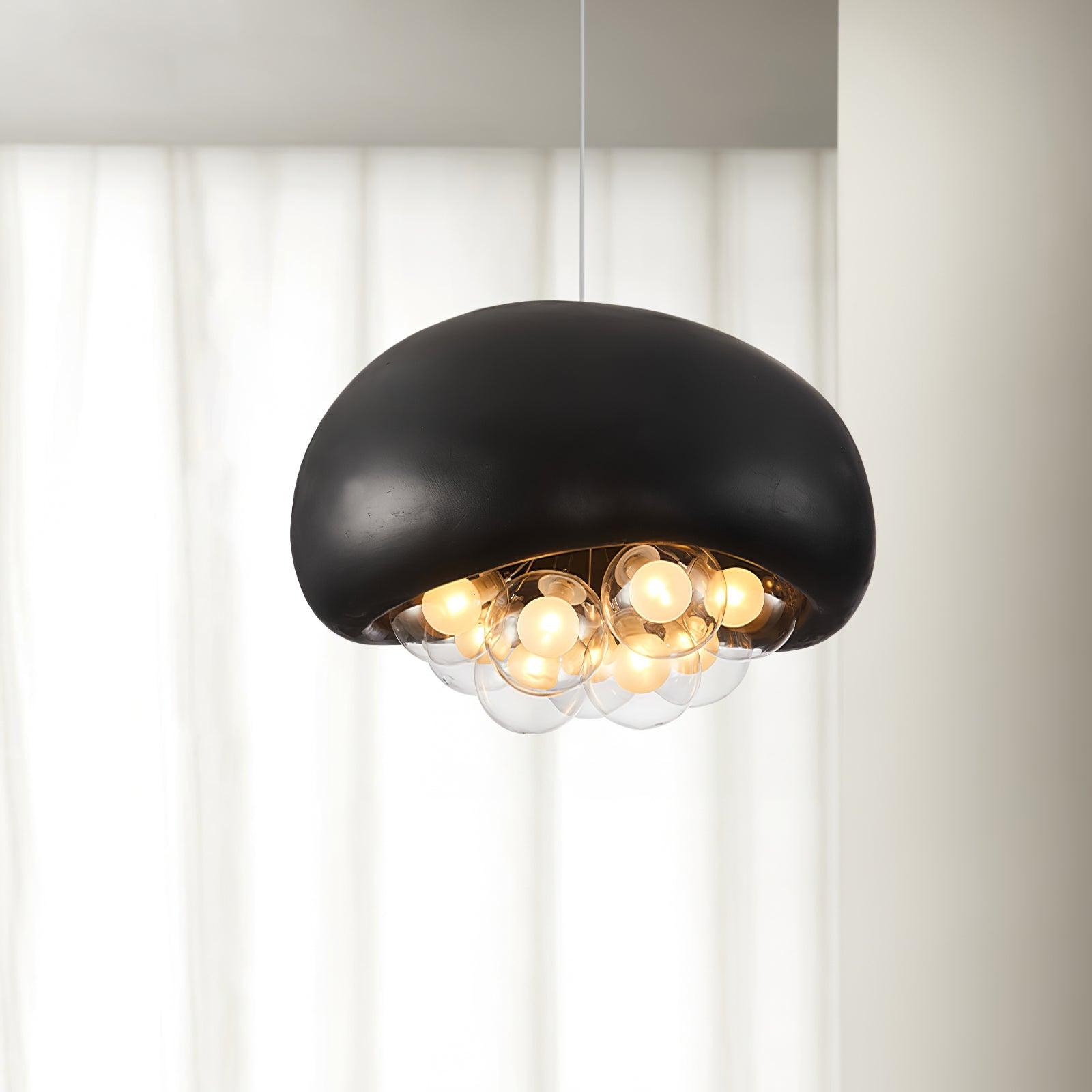 Elara Bubble Pendant Light With Sphere Cluster Design | Snurv