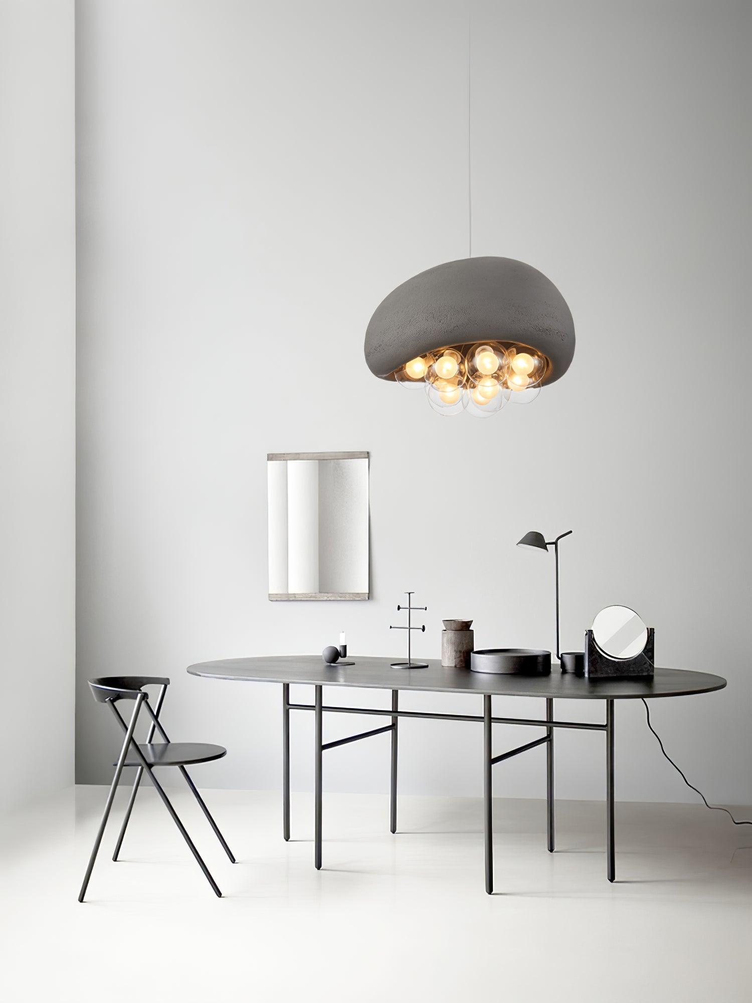 Elara Bubble Pendant Light With Sphere Cluster Design | Snurv