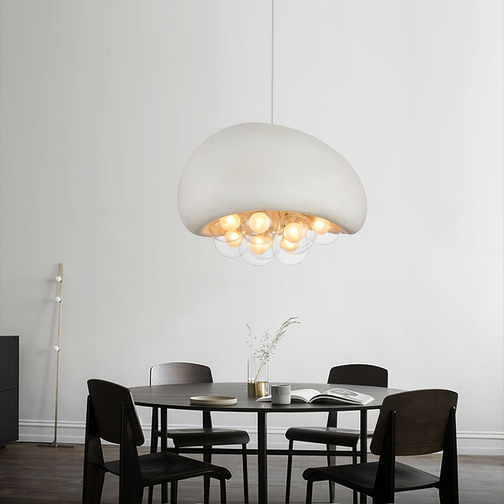 Elara Bubble Pendant Light With Sphere Cluster Design | Snurv