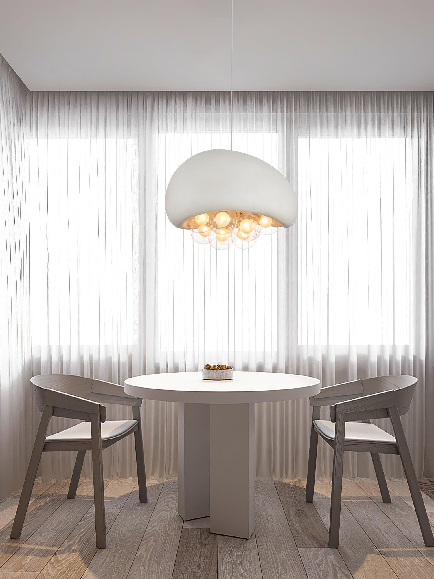 Elara Bubble Pendant Light With Sphere Cluster Design | Snurv