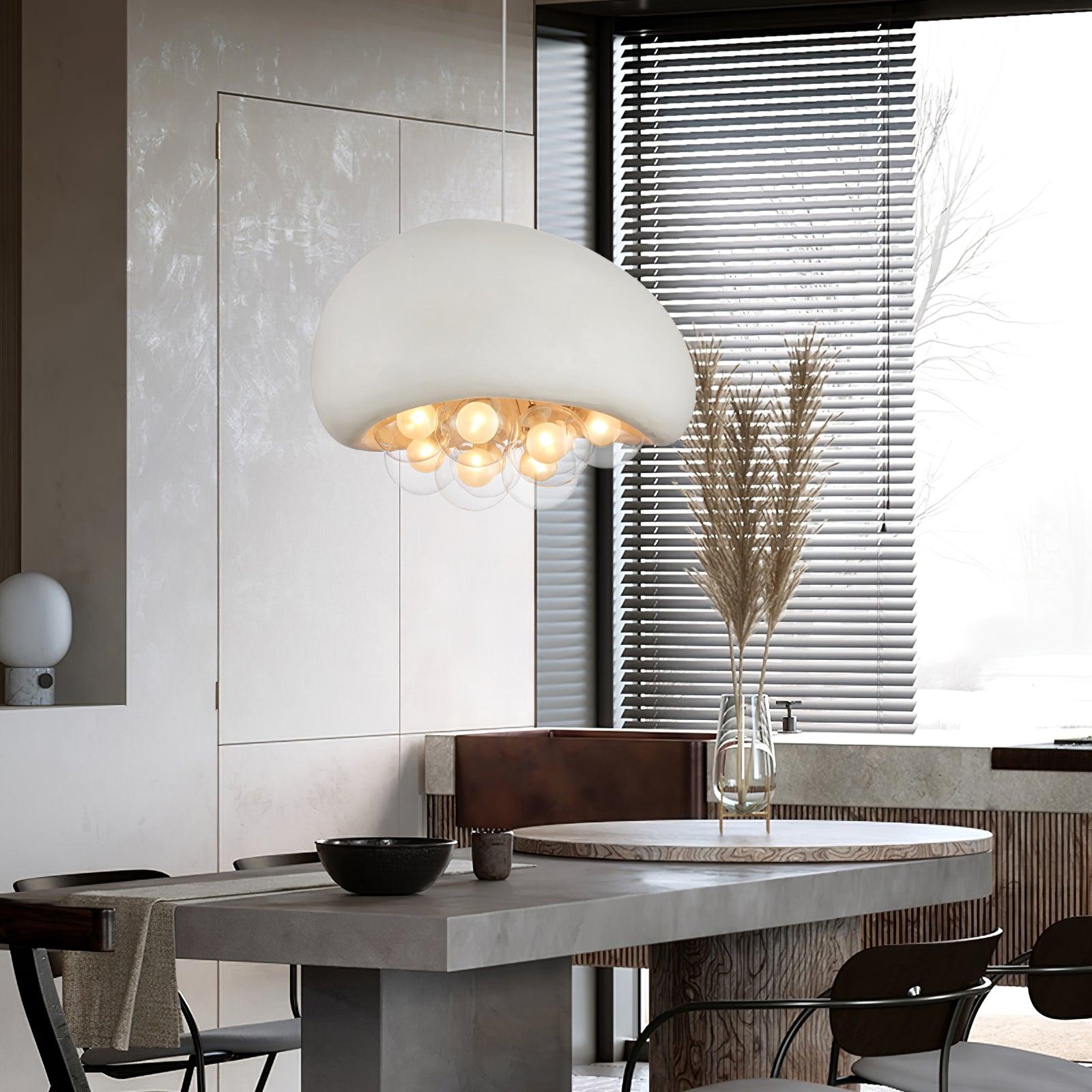 Elara Bubble Pendant Light With Sphere Cluster Design | Snurv