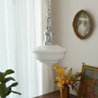 Havenwood Skolehus Pendellampe Med Håndlagde Glasskjermere | Snurv