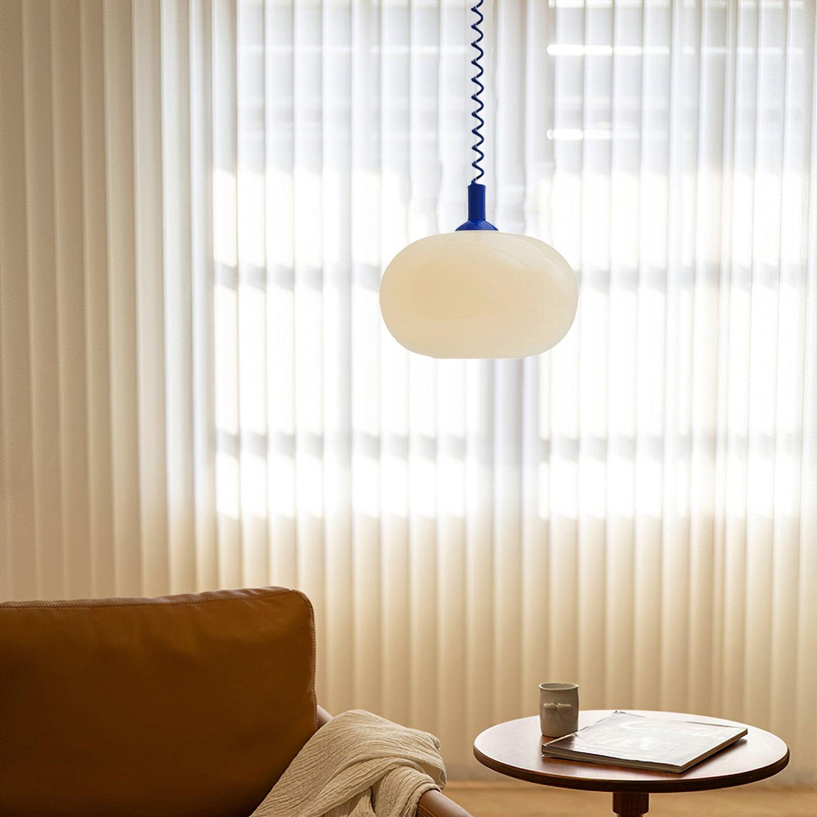 Celestra Macaron-Shaped Pendant Light With Soft Color Palette | Snurv