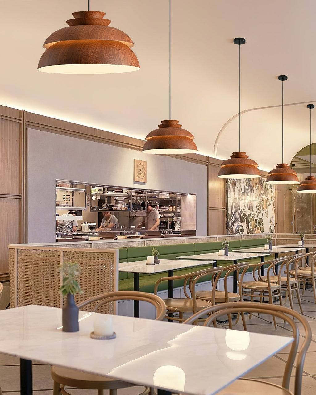 Solara Radiant Pendant Light With Nature Inspired Silhouette | Snurv