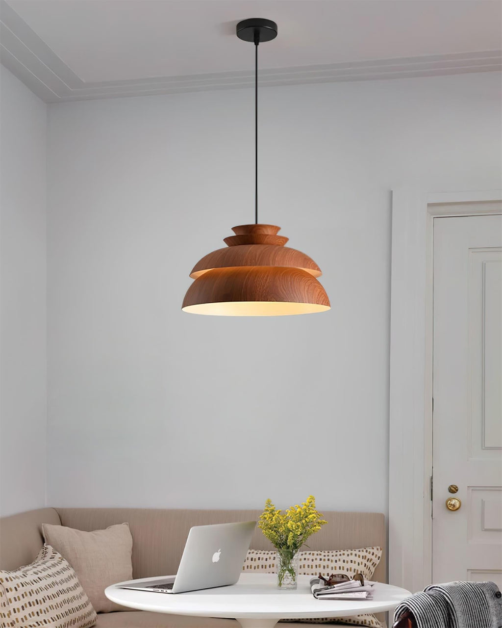 Solara Radiant Pendant Light With Nature Inspired Silhouette | Snurv