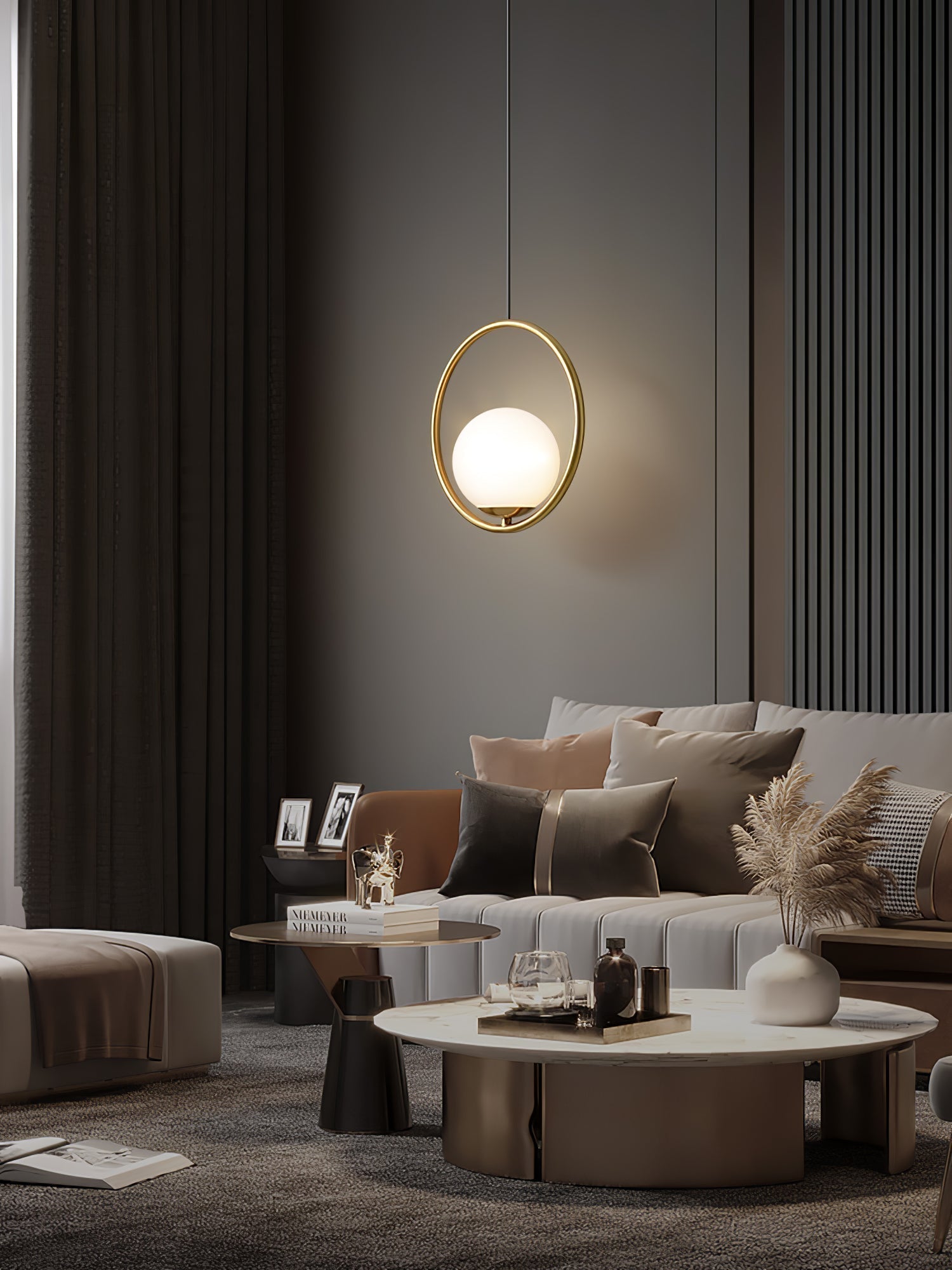 Astraea Modern Pendant Lamp for Elegant Living Spaces | Snurv