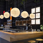 Aurelian Glow Pendant Light for Soft Moonlit Ambiance in Any Room | Snurv