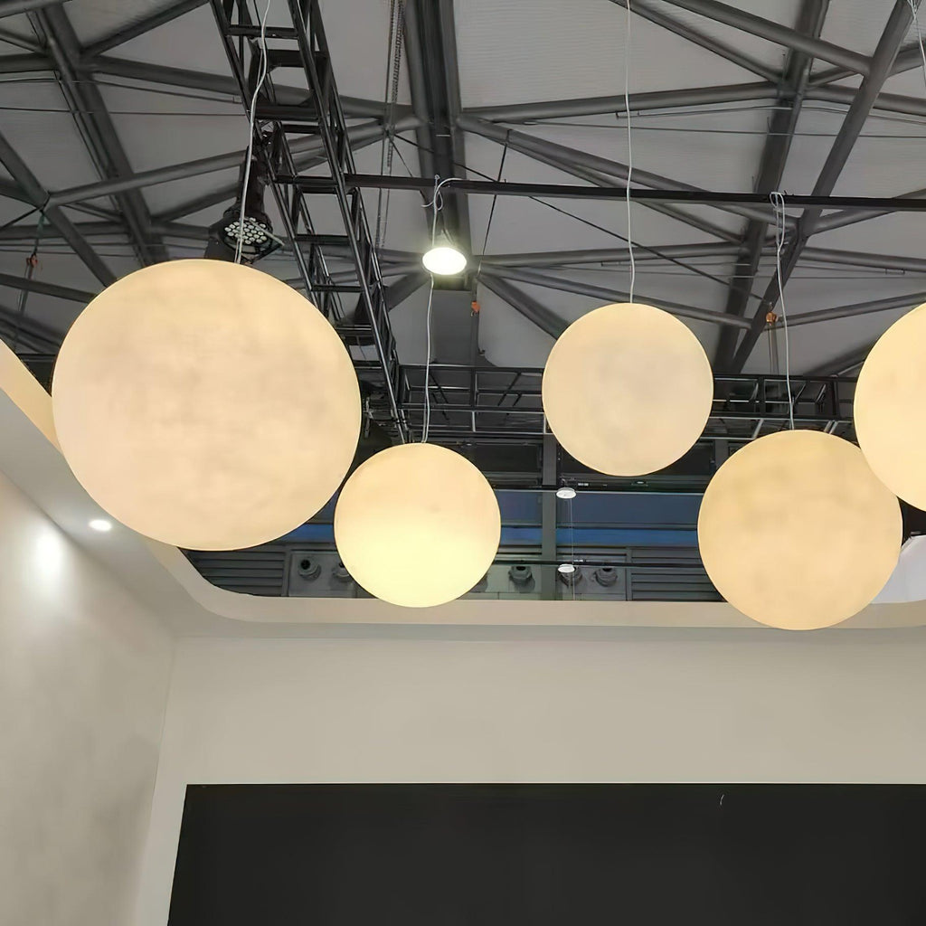 Aurelian Glow Pendant Light for Soft Moonlit Ambiance in Any Room | Snurv