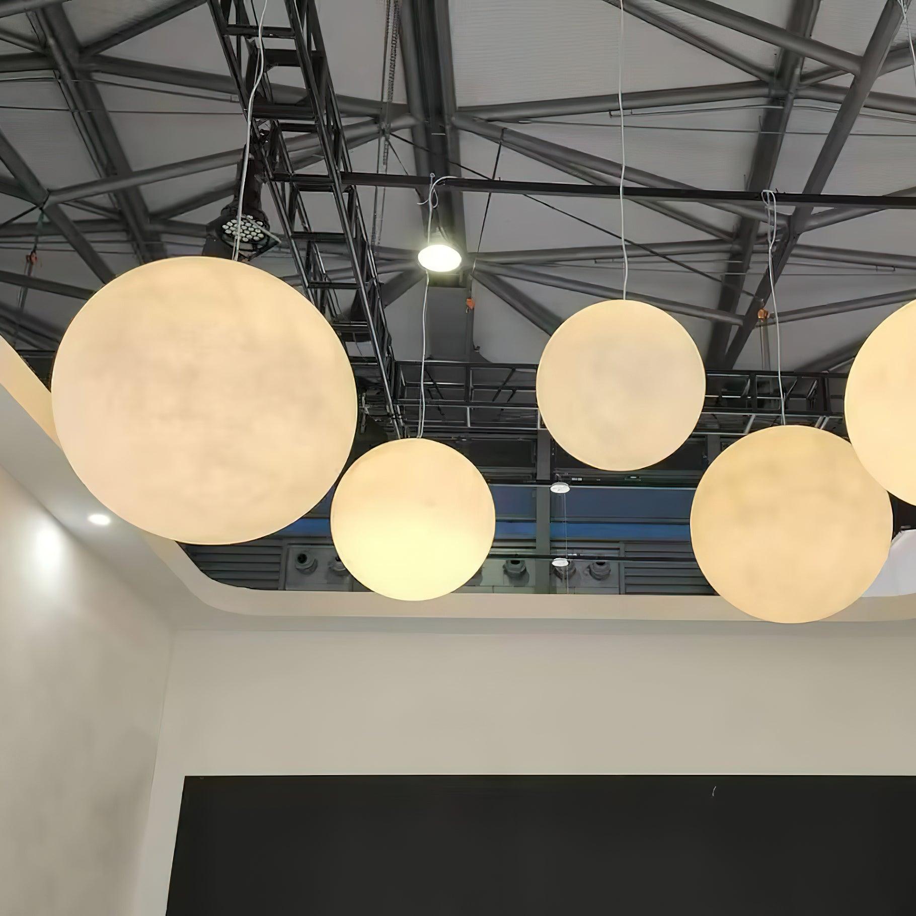 Aurelian Glow Pendant Light for Soft Moonlit Ambiance in Any Room | Snurv