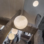 Aurelian Glow Pendant Light for Soft Moonlit Ambiance in Any Room | Snurv
