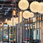 Aurelian Glow Pendant Light for Soft Moonlit Ambiance in Any Room | Snurv