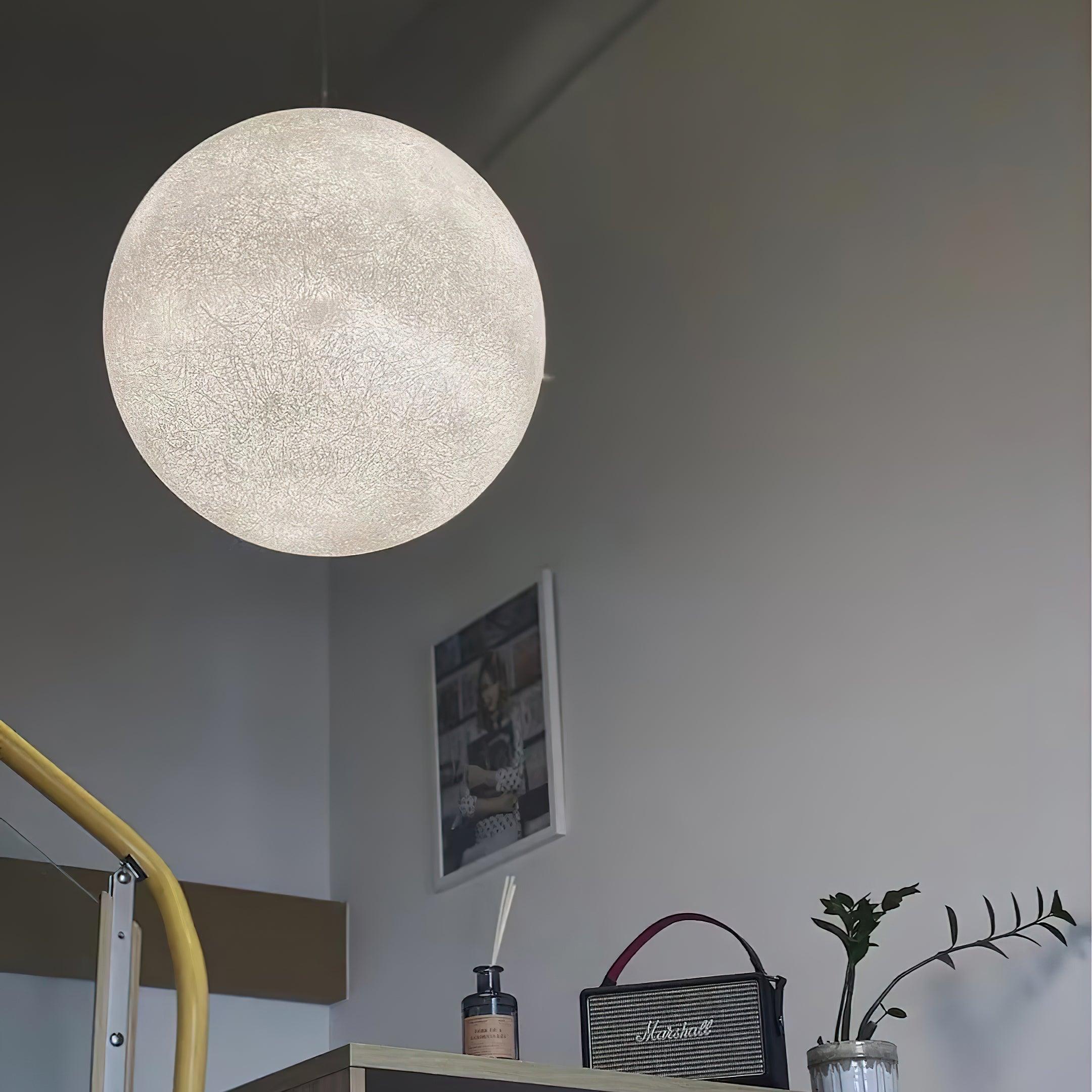 Aurelian Glow Pendant Light for Soft Moonlit Ambiance in Any Room | Snurv