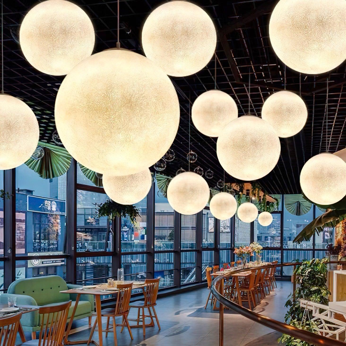 Aurelian Glow Pendant Light for Soft Moonlit Ambiance in Any Room | Snurv