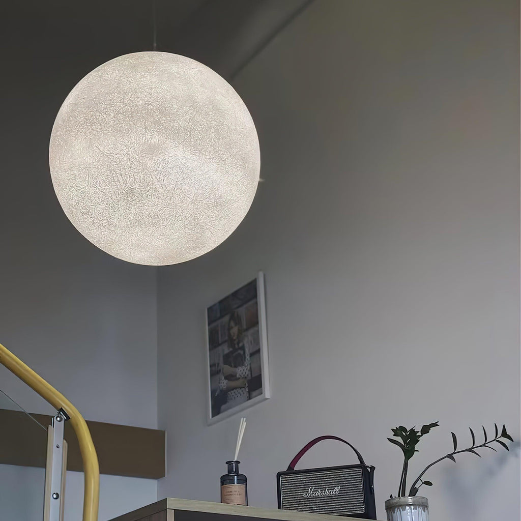Aurelian Glow Pendant Light for Soft Moonlit Ambiance in Any Room | Snurv