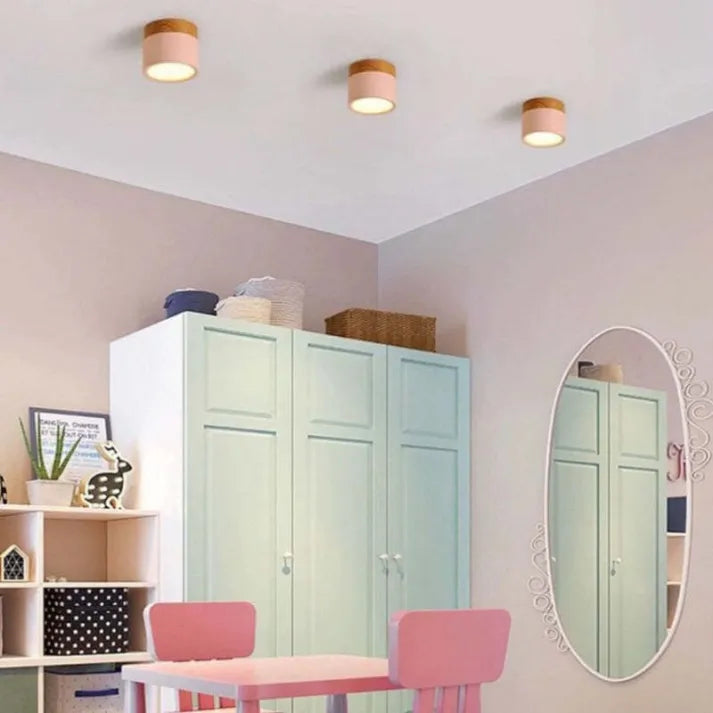 Virel Nordic LED Taklampe Minimalistisk Sylinderformet Armatur | Snurv