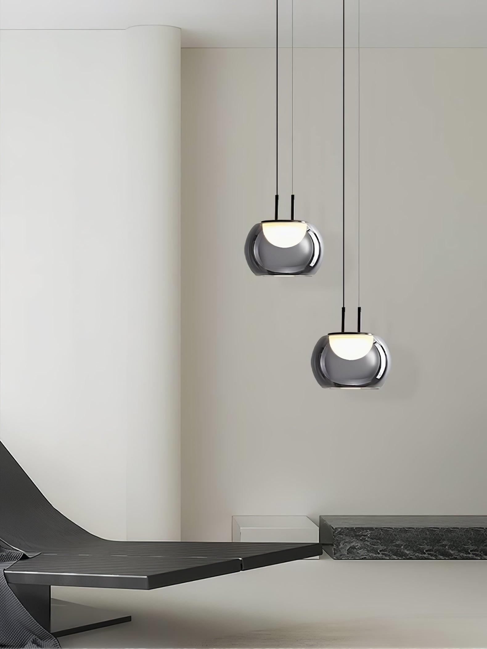Selene Halo Pendant Light for Living Rooms and Dining Areas | Snurv