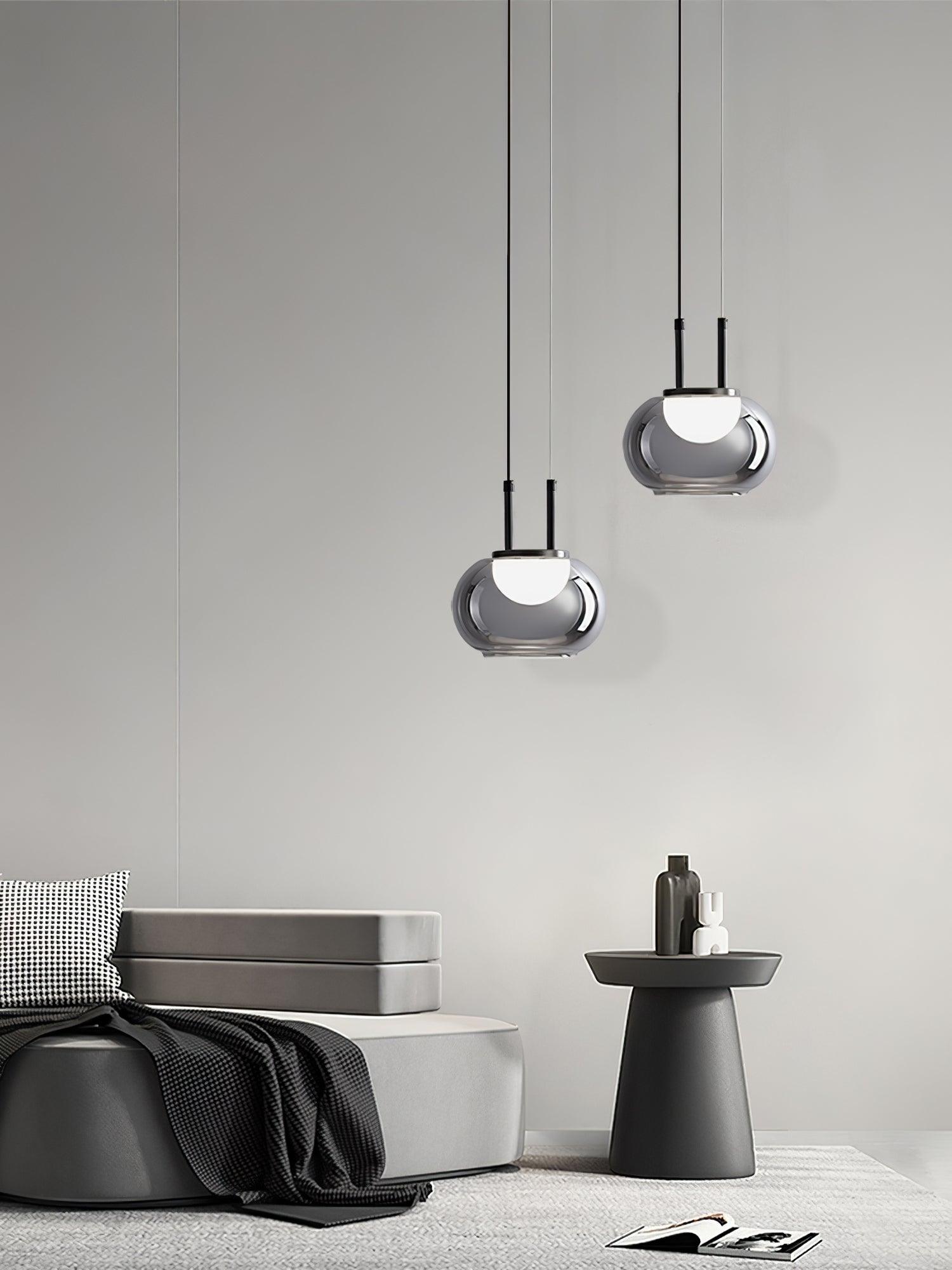 Selene Halo Pendant Light for Living Rooms and Dining Areas | Snurv