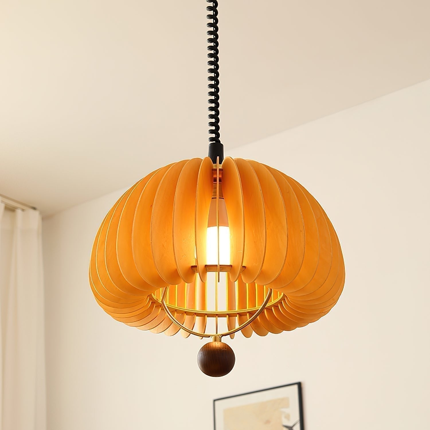LyraGlow Adjustable Modern Pendant Light With Warm Glow | Snurv