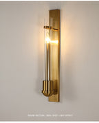Luminor Modern LED American Style Wall Lamp In Golden Light | Snurv