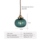 Caelum Glass Pendant Light With Retro Style For Small Spaces | Snurv
