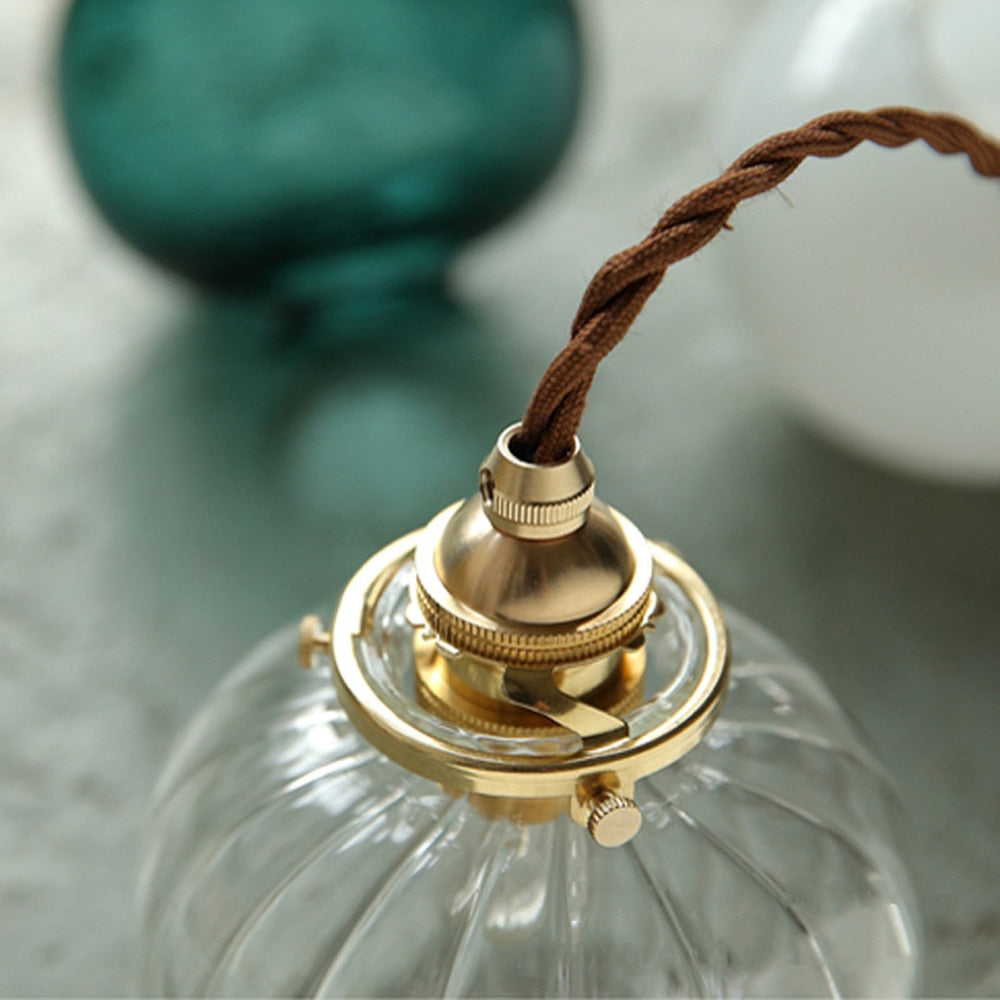 Caelum Glass Pendant Light With Retro Style For Small Spaces | Snurv