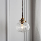 Caelum Glass Pendant Light With Retro Style For Small Spaces | Snurv