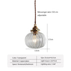 Caelum Glass Pendant Light With Retro Style For Small Spaces | Snurv