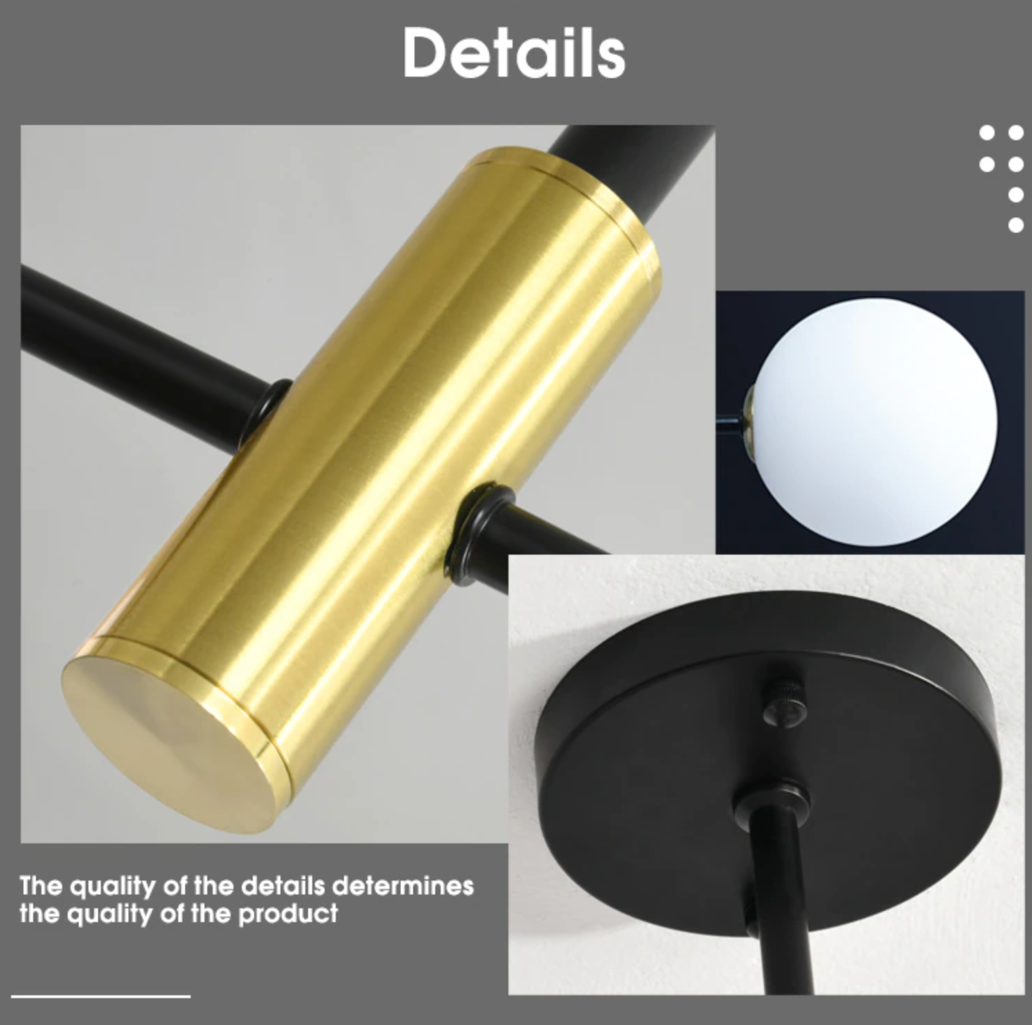 Novaelle Nordic Glass Ball Lampshade Ceiling Light In Polished Chrome | Snurv