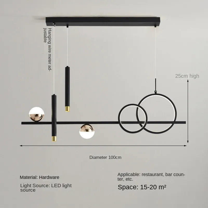 Lumenora Sleek Modern Minimalist LED Pendant Spotlight With Remote Control | Snurv