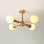 Kairo Wood Pendant Light Elegant Wooden Ceiling Fixture | Snurv