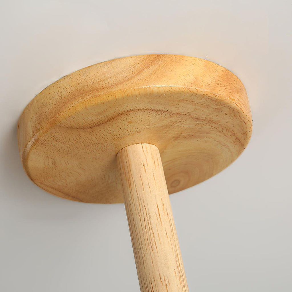 Kairo Wood Pendant Light Elegant Wooden Ceiling Fixture | Snurv