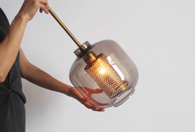 Lumera Glass Pendant Light for Elegant Modern Interiors | Snurv