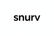 make a logo for snurv. simple written