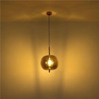 NoirLumen Pendant Lamp With Multiple Styles And Smoked Glass Bowls | Snurv