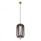 NoirLumen Pendant Lamp With Multiple Styles And Smoked Glass Bowls | Snurv