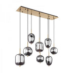NoirLumen Pendant Lamp With Multiple Styles And Smoked Glass Bowls | Snurv